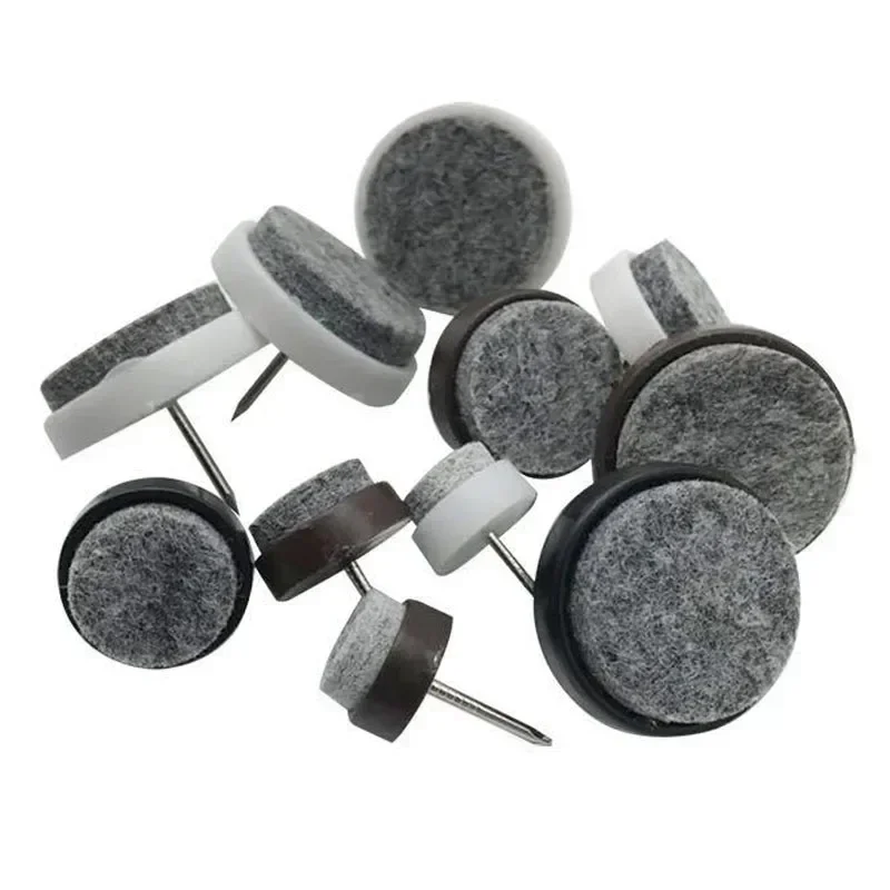 Furniture Hardware Legs - 30pcs 14-28mm Plastic Felt Nails Non-slip