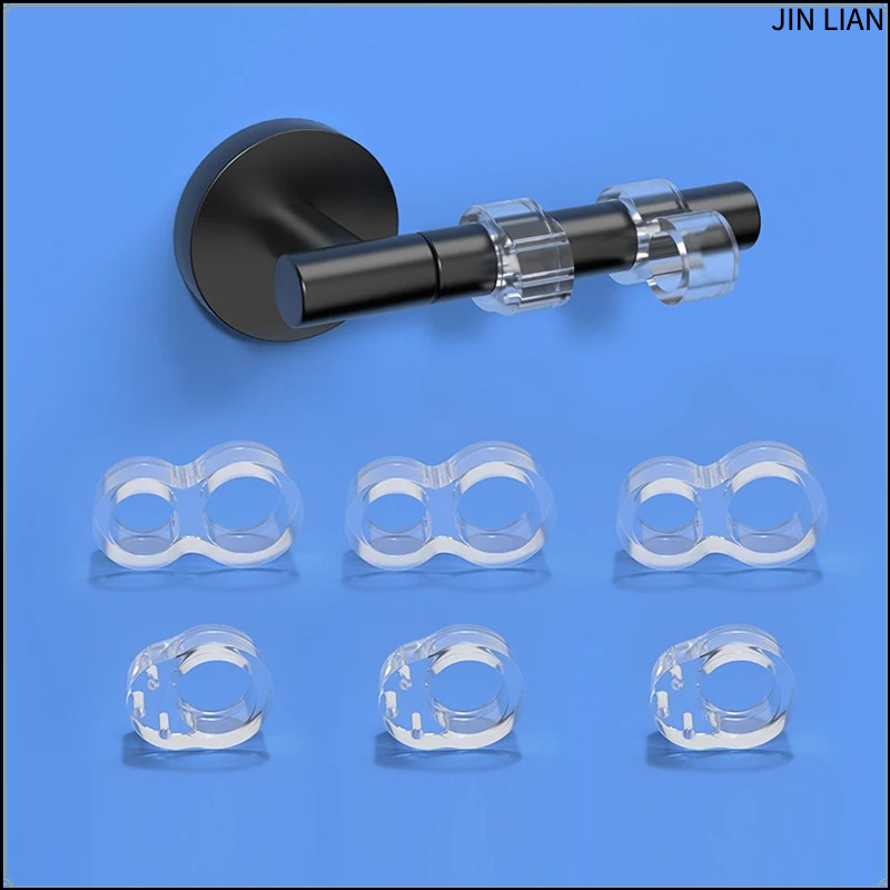 Furniture And Hardware Supplies - 6PCS Door Stopper Transparent Safety Supplies