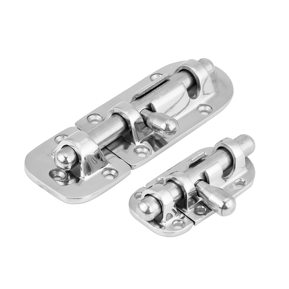 Barrel Bolt Slide - Marine Grade 316 Stainless Steel Slide