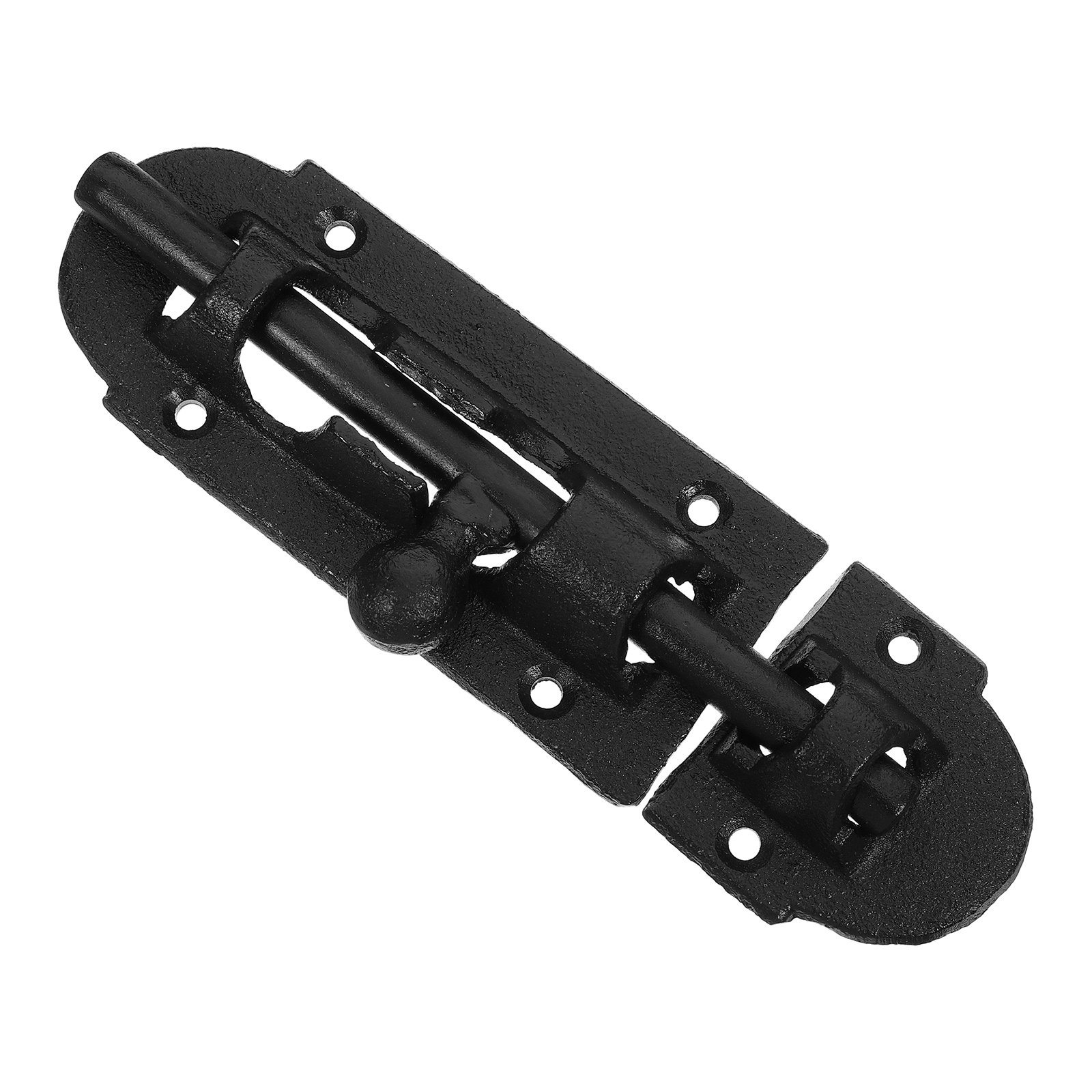 Barrel Bolt Slide - Barrel Bolt Latch Black Cast Lock