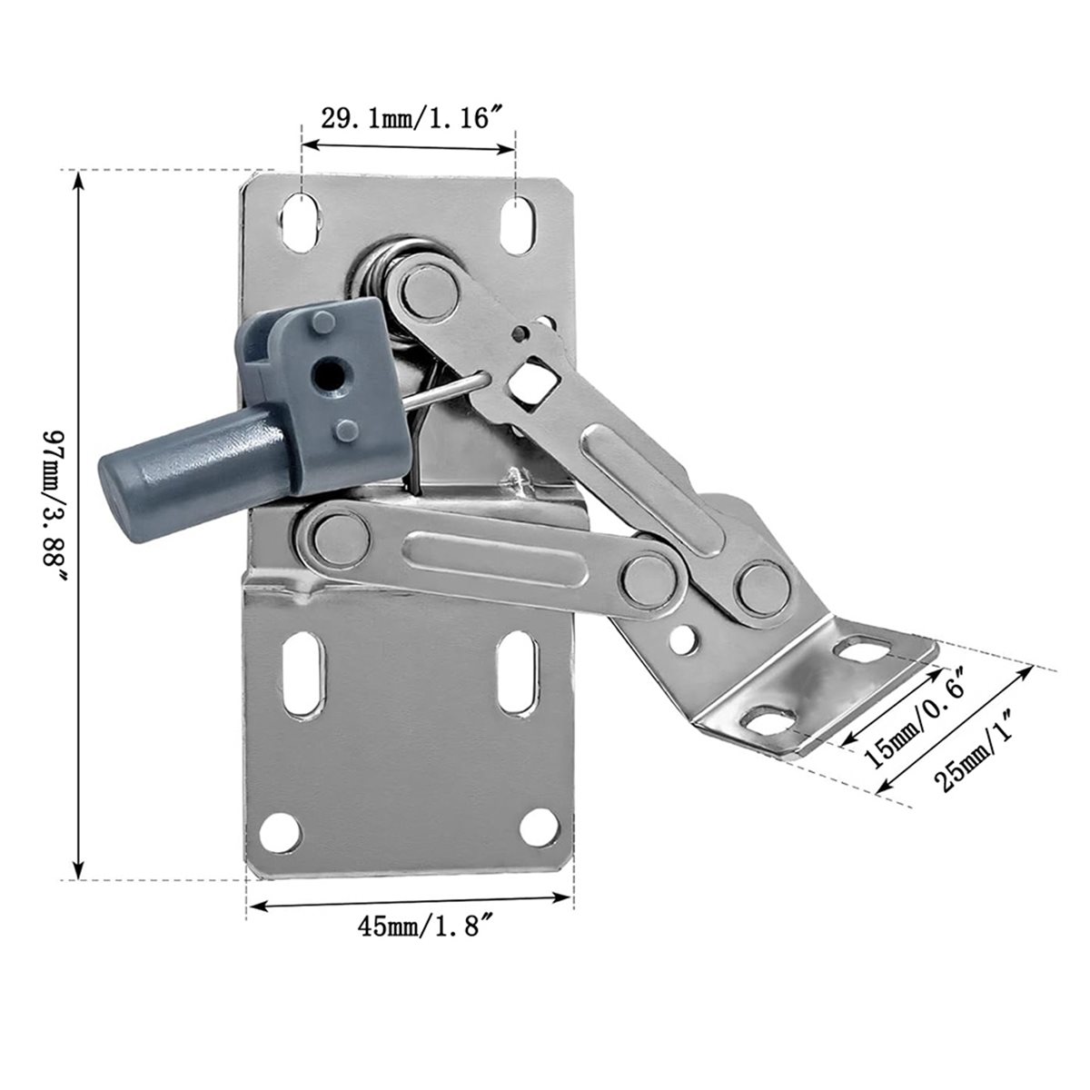 (A02R] 2Pcs 45 Degree Cabinet  - Soft Close Hinge review and price