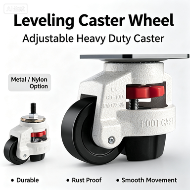 Heavy Duty Leveling Caster 40F - Furniture Leveling Hardware review and price