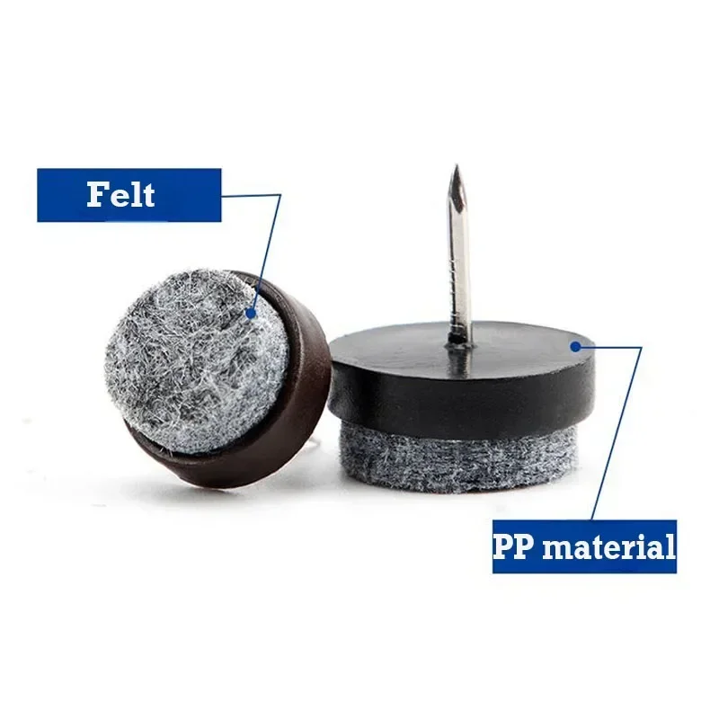 30pcs 14-28mm Plastic Felt Nai - Furniture Hardware Legs review and price