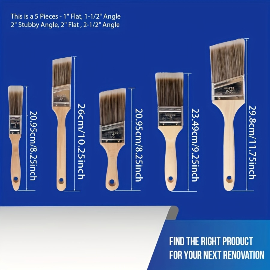 5Pcs High Quality Paint Brush  - Furniture Hardware Manufacturer review and price