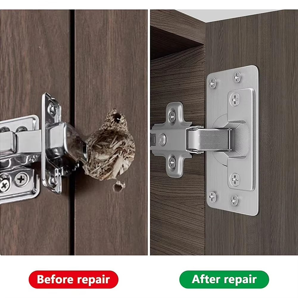 4Pair Hinge Repair Plate Cabin - Furniture Hardware Repair review and price