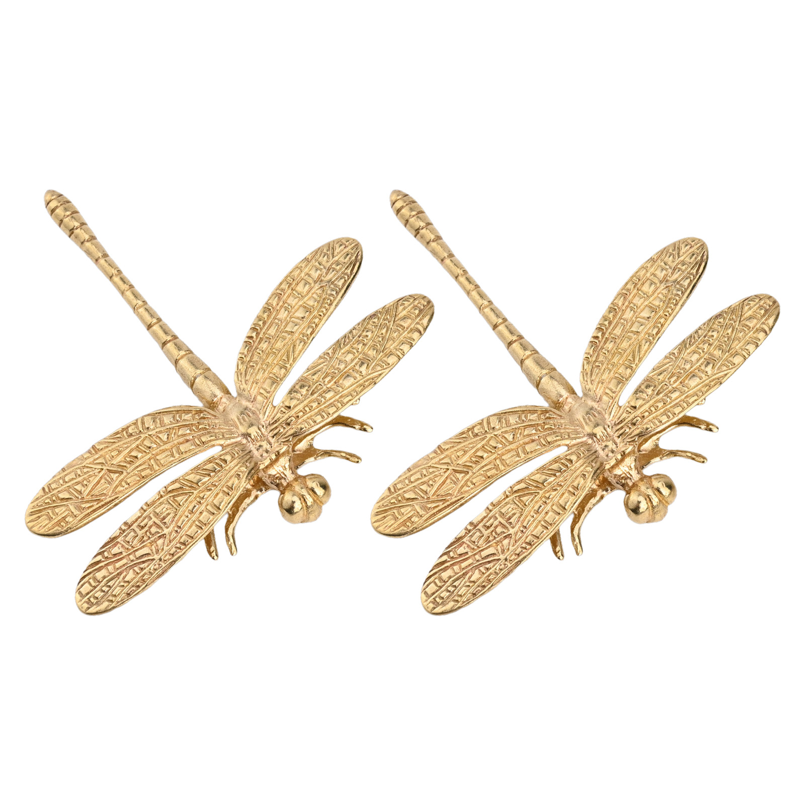 2Pcs Retro Butterfly/Dragonfly - Furniture Hardware Brass review and price