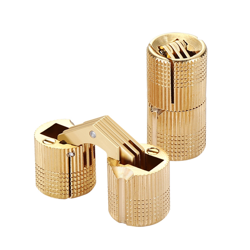 1/2 Piece 8-18mm Brass Hinge H - Furniture Hardware Brass review and price