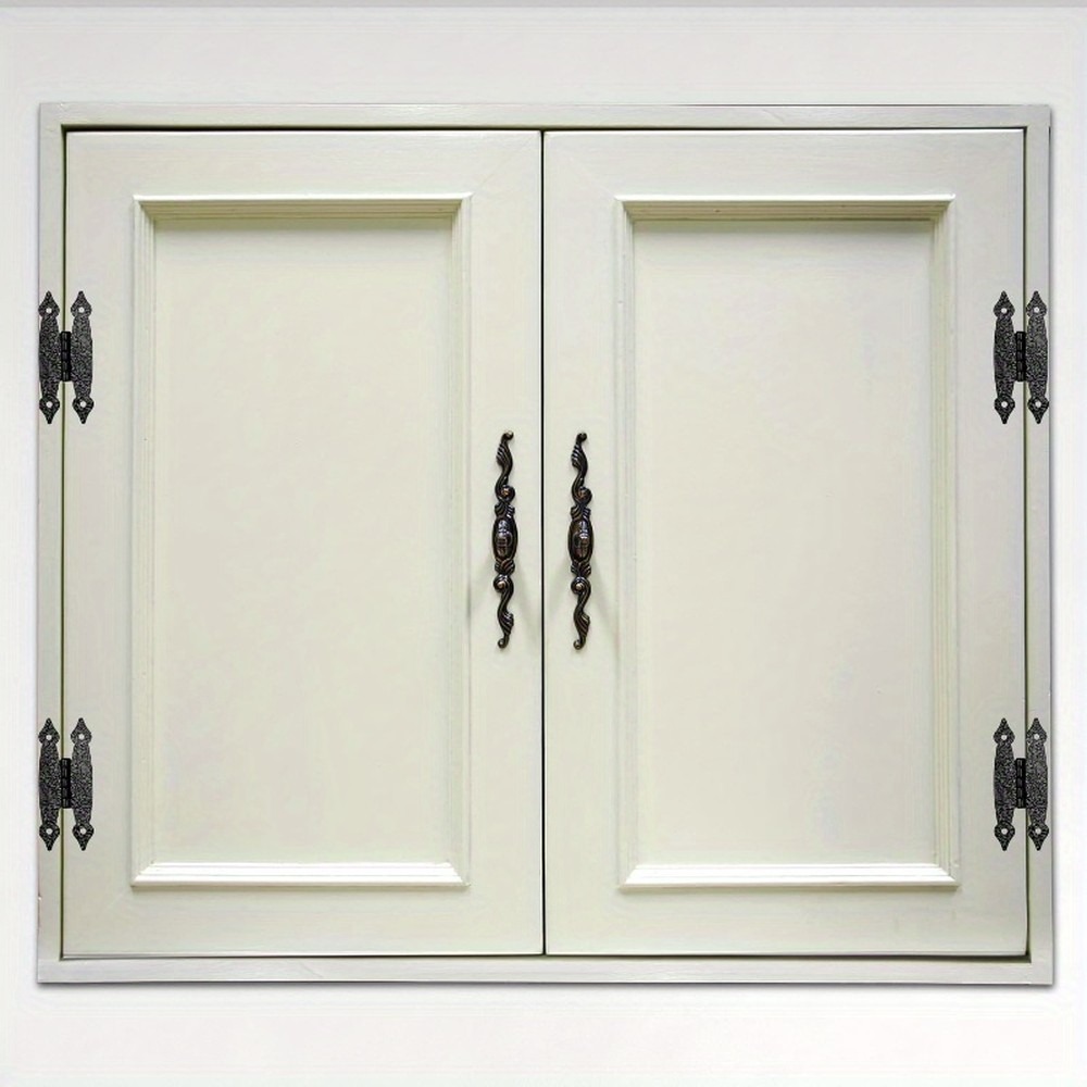 10Pcs Flush Mount Cabinet Hing - Furniture Hardware Brass review and price
