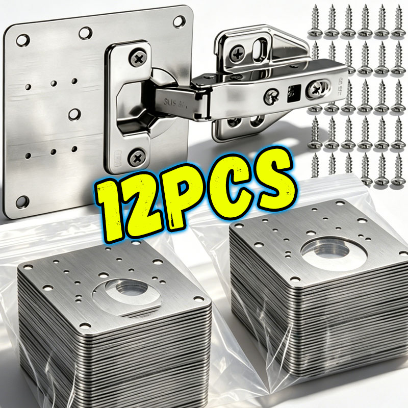 Cabinet Door Hinge Repair Plat - Furniture Hardware Repair review and price