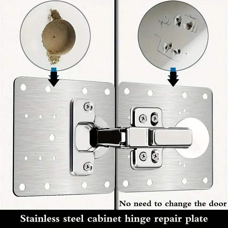 Cabinet Door Hinge Repair Plat - Furniture Hardware Repair review and price