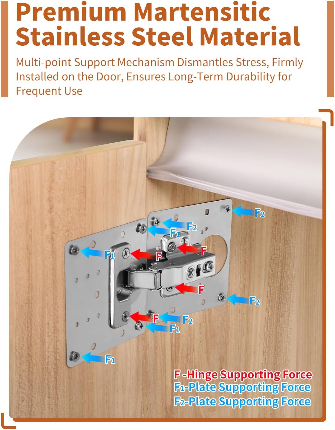 Cabinet Door Hinge Repair Plat - Furniture Hardware Repair review and price