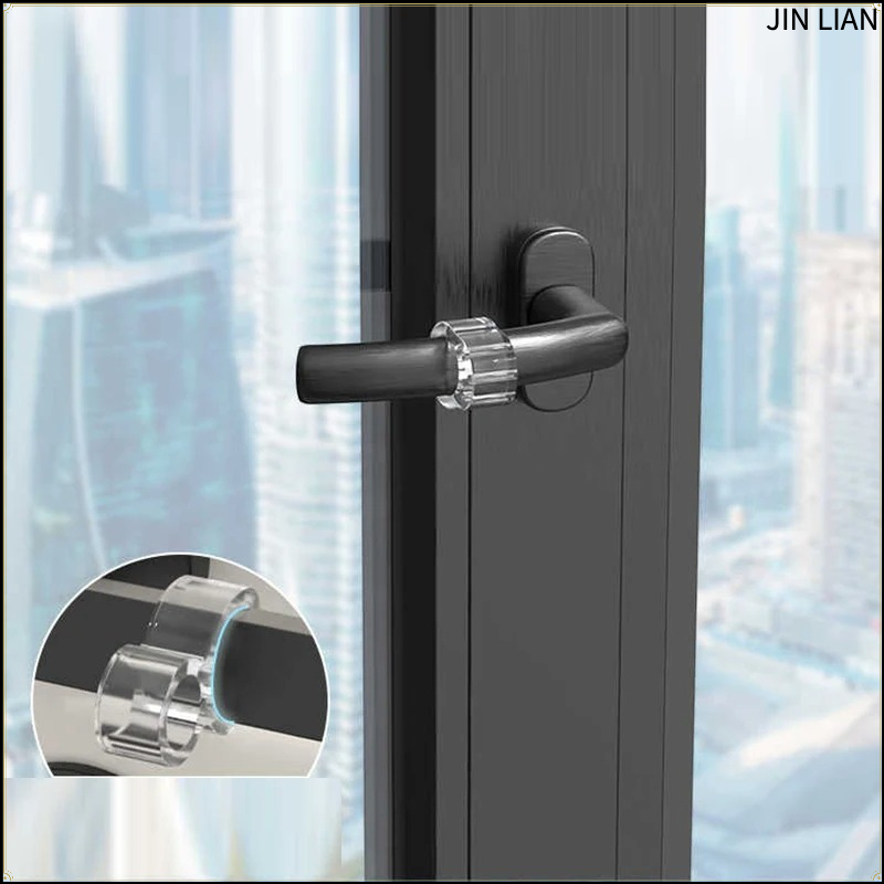 6PCS Door Stopper Transparent  - Furniture And Hardware Supplies review and price