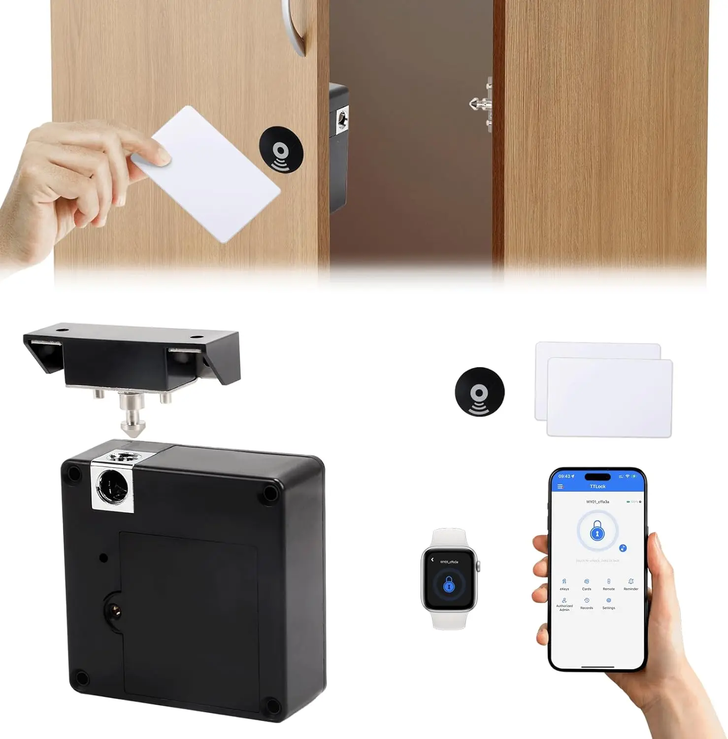 Mobile phone NFC smart locker  - Furniture Hardware Manufacturer review and price