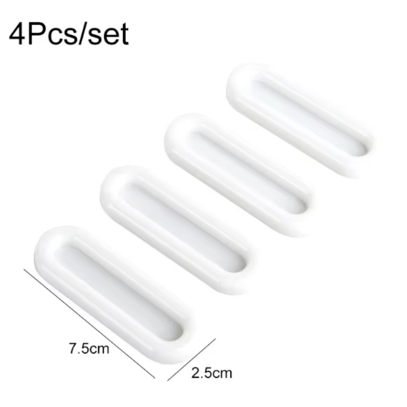 4Pcs Self-adhesive Door Knobs  - Furniture Hardware Nut review and price