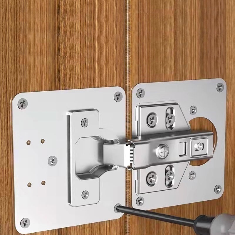 Cabinet Hinge Repair Plates Ki - Furniture Hardware Repair review and price