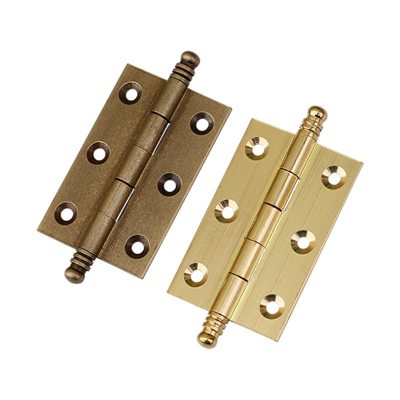 4Pcs Antique Brass Door Hinges - Furniture Hardware Brass review and price