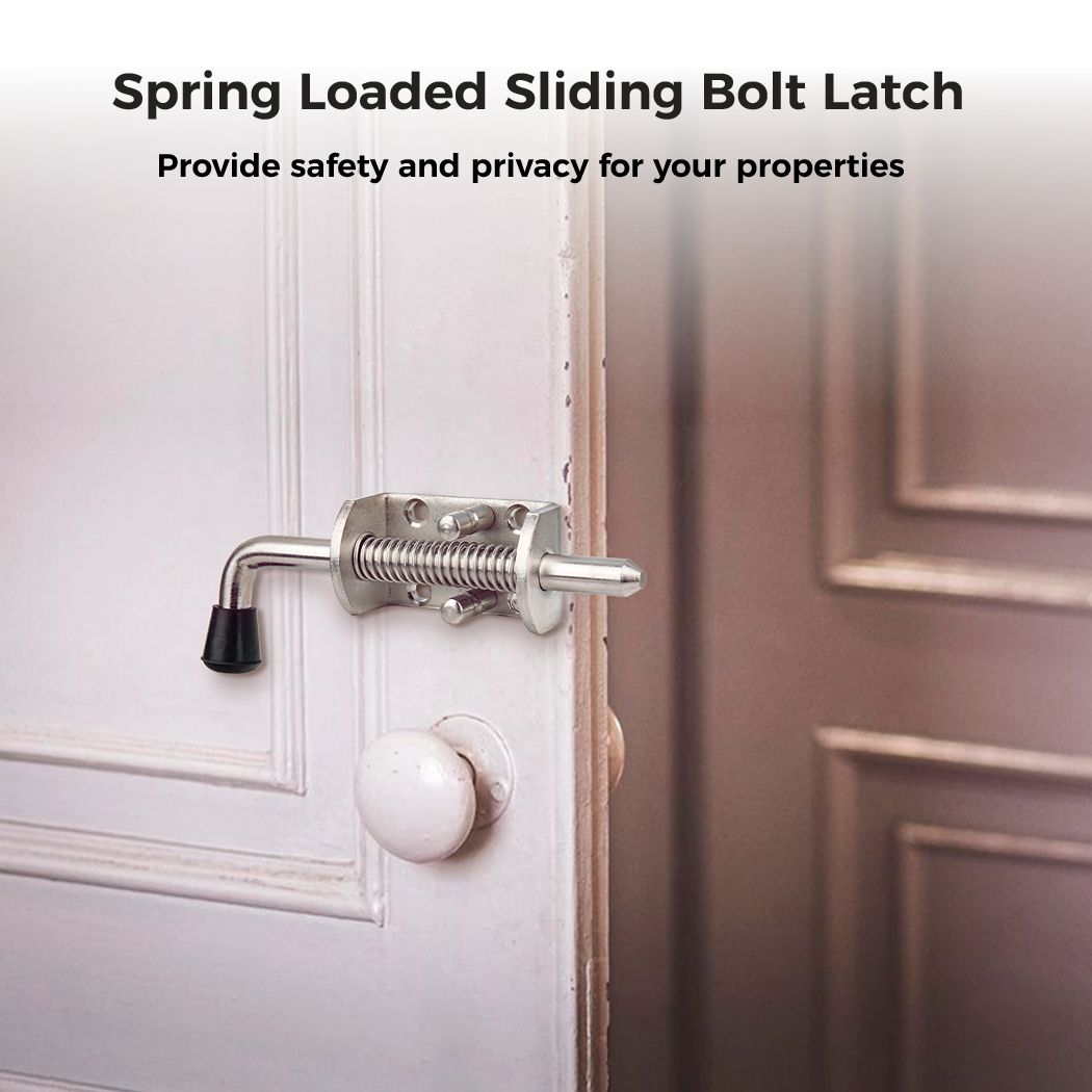2Pcs Spring Loaded Latch Pin S - Barrel Bolt Slide review and price