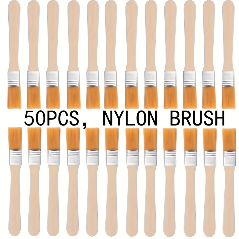 5-Inch, 50pcs Nylon Paint Brus - Furniture Hardware Factory review and price