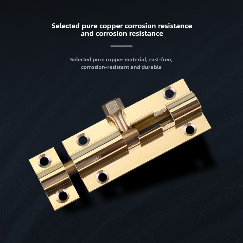 1PCS  Brass Doors Slide Latch  - Barrel Bolt Slide review and price
