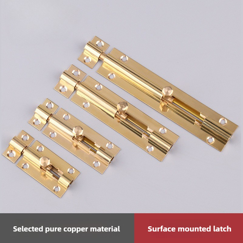 1PCS  Brass Doors Slide Latch  - Barrel Bolt Slide review and price