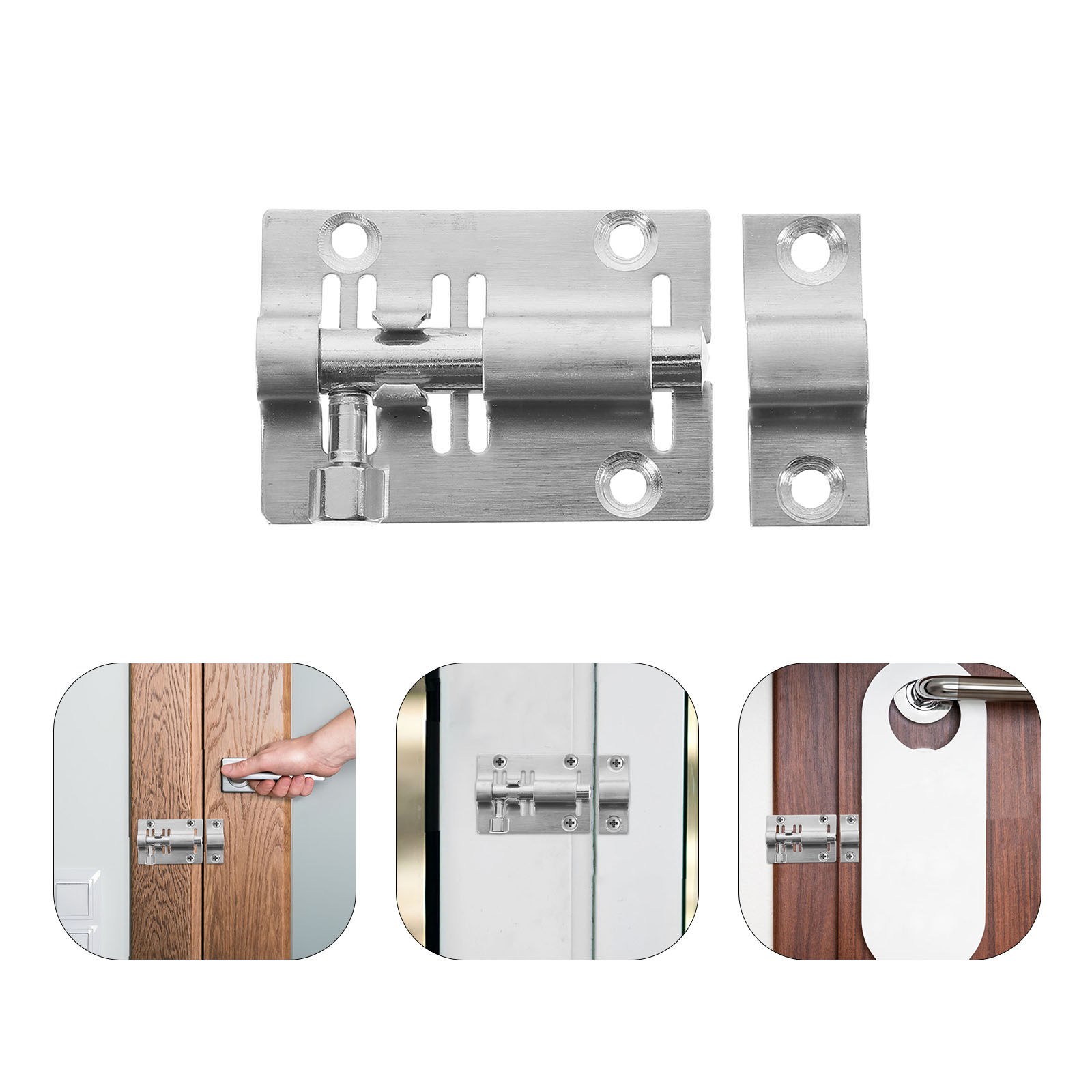 10Pcs Stainless Steel Barrel B - Barrel Bolt Slide review and price