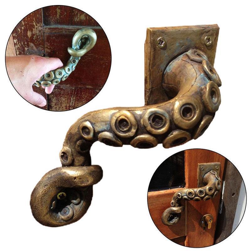 Vintage Octopus Door Knob Outd - Vintage Furniture Hardware Pulls review and price