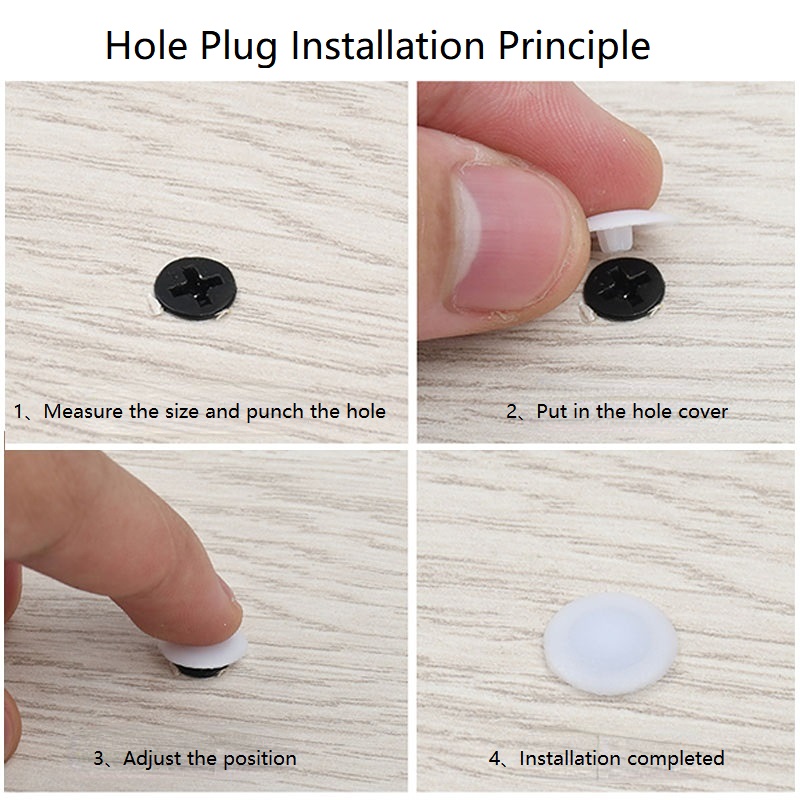 100/500/1000pcs Plastic Screw  - Furniture Hardware Nut review and price