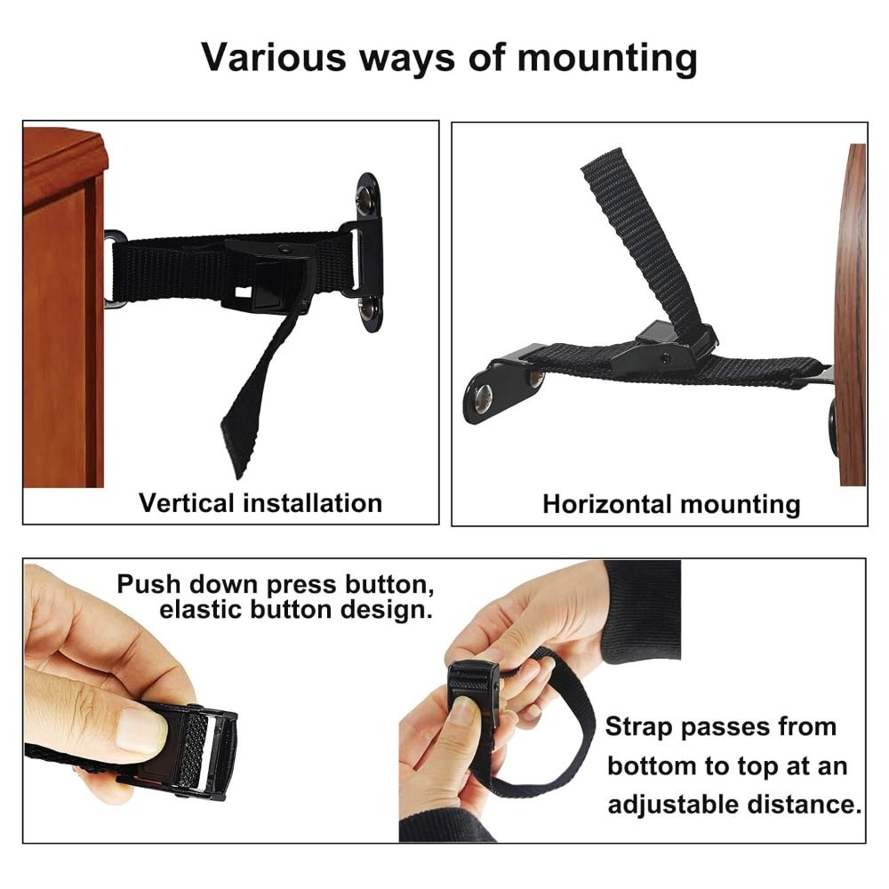 Easy Install Earthquake Proof  - Furniture Hardware Manufacturer review and price