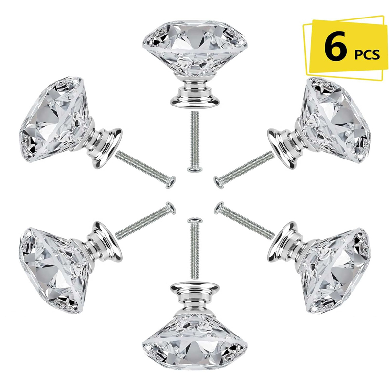 6Pcs Cabinet Knob with Screws  - Furniture Hardware Manufacturer review and price