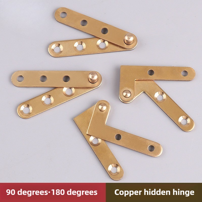 Pivot Hinge Copper 90/180 Degr - Furniture Hardware Brass review and price