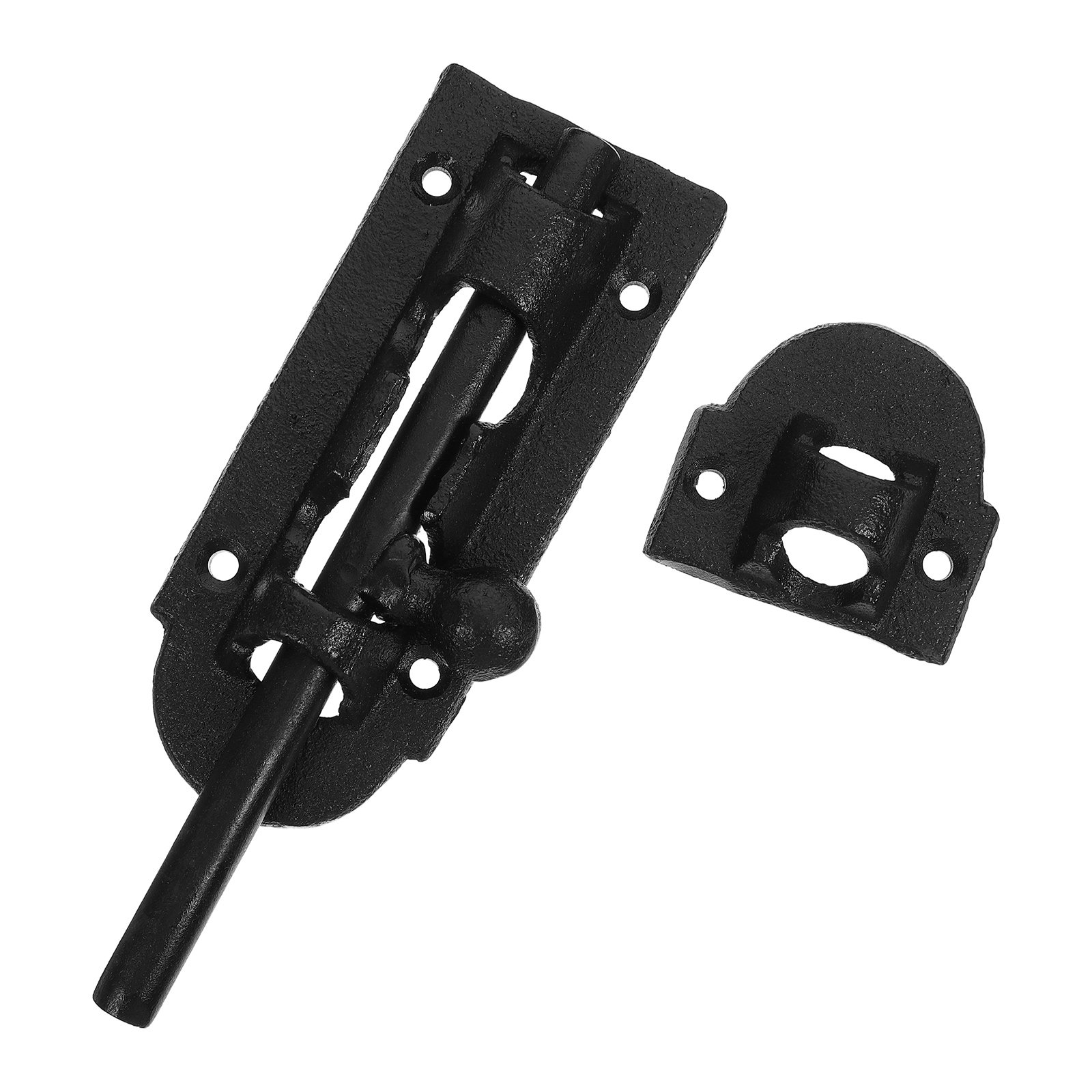 Barrel Bolt Latch Black Cast L - Barrel Bolt Slide review and price