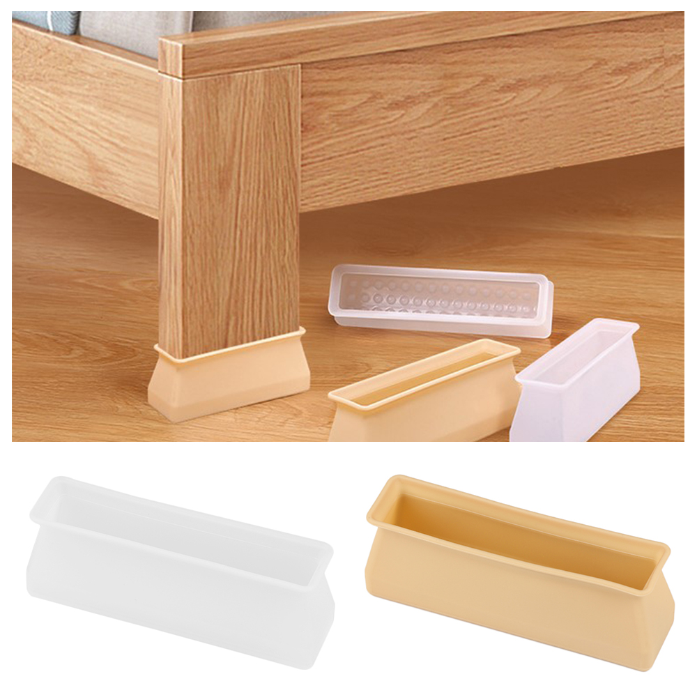4PCS Silicone Rectangular Feet - Furniture Hardware Legs review and price