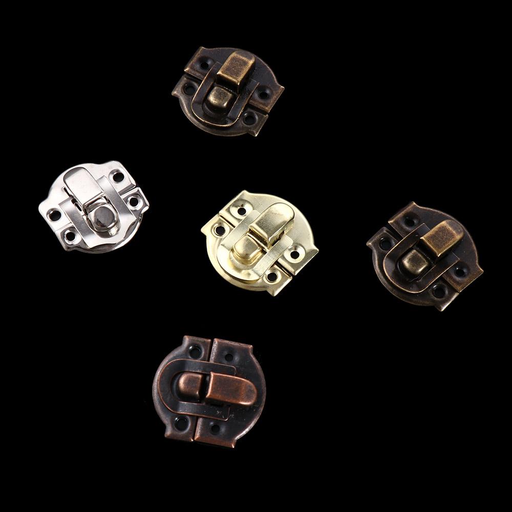 10PCS Antique Lock Wooden Jewe - Furniture Hardware Brass review and price
