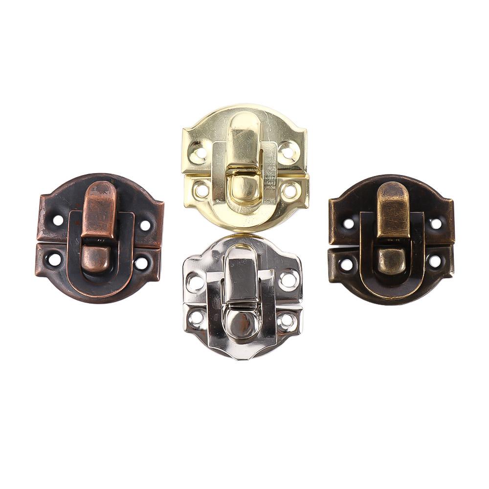 10PCS Antique Lock Wooden Jewe - Furniture Hardware Brass review and price