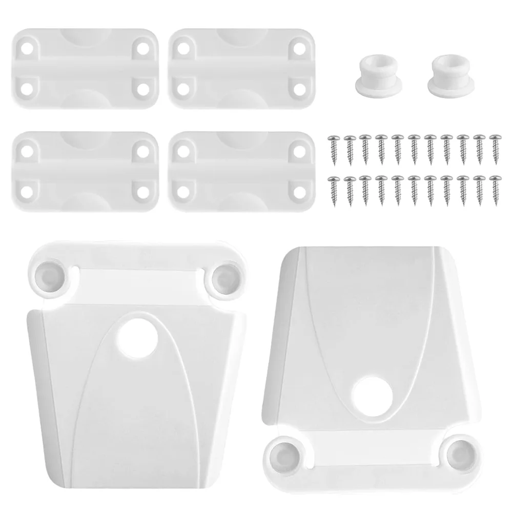 4Pack Hinges And 2 Latches Rep - Furniture Hardware Repair review and price